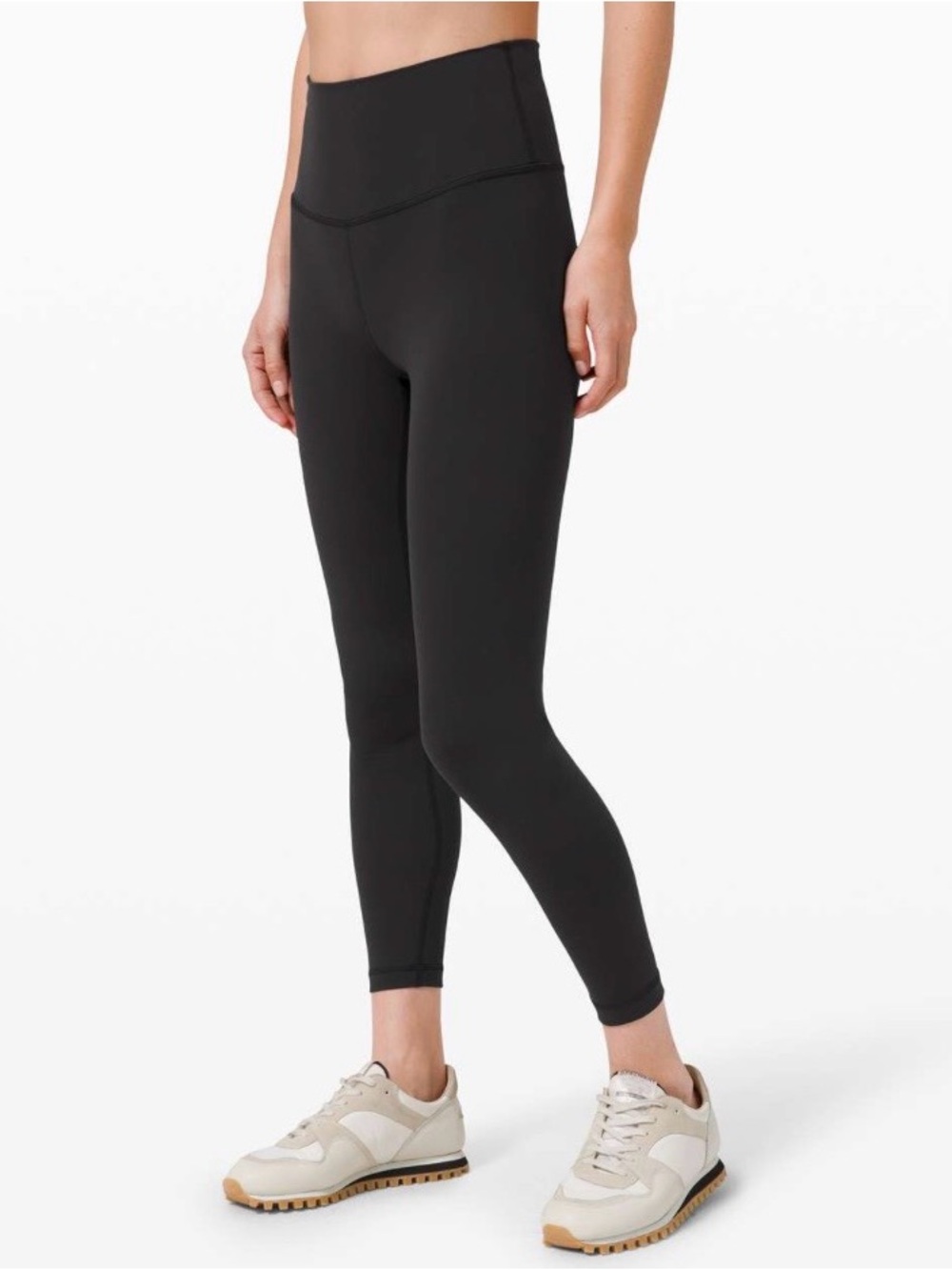 Lululemon Wunder Train High-Rise Tight 25” Black Everlux Leggings NWOT Size 8 - Picture 2 of 9